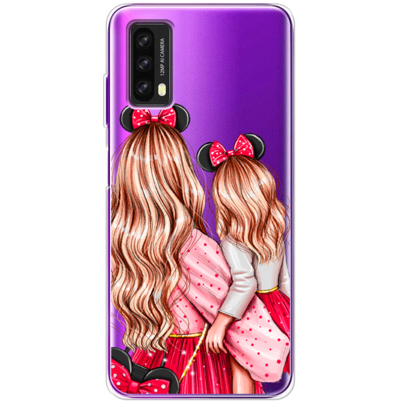 Прозрачный чехол BoxFace Blackview A90 Mouse Girls