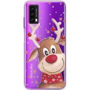 Прозрачный чехол BoxFace Blackview A90 Winter Deer