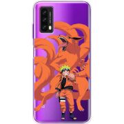 Прозрачный чехол BoxFace Blackview A90 Naruto and Kurama