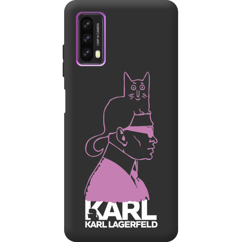 Черный чехол BoxFace Blackview A90 Pink Karl