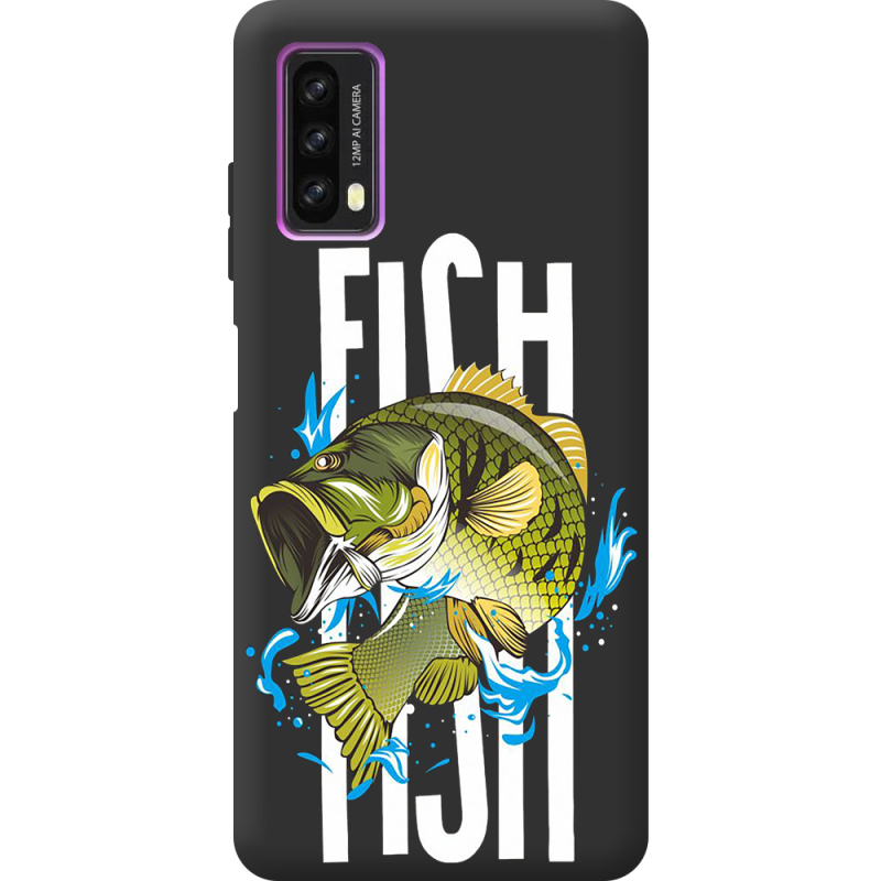 Черный чехол BoxFace Blackview A90 Fish