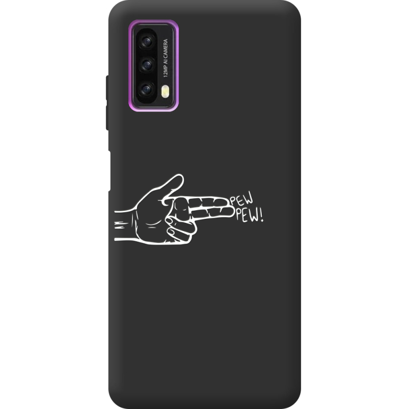 Черный чехол BoxFace Blackview A90 Pew Pew