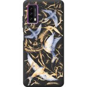 Черный чехол BoxFace Blackview A90 Ластівки
