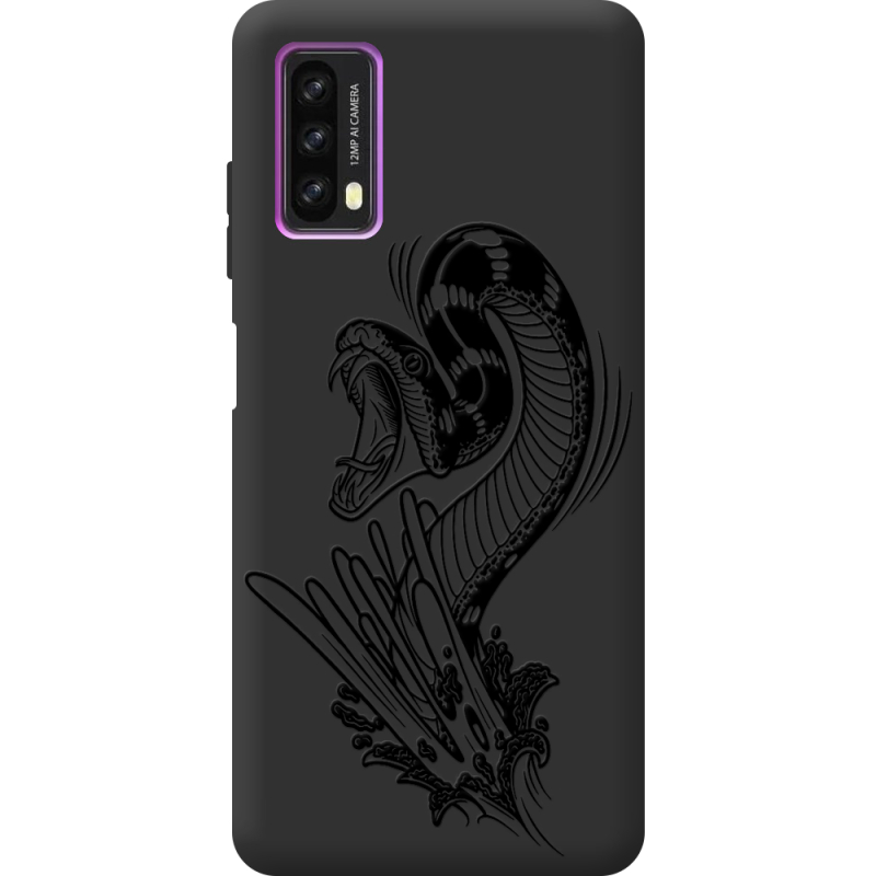 Черный чехол BoxFace Blackview A90 Snake