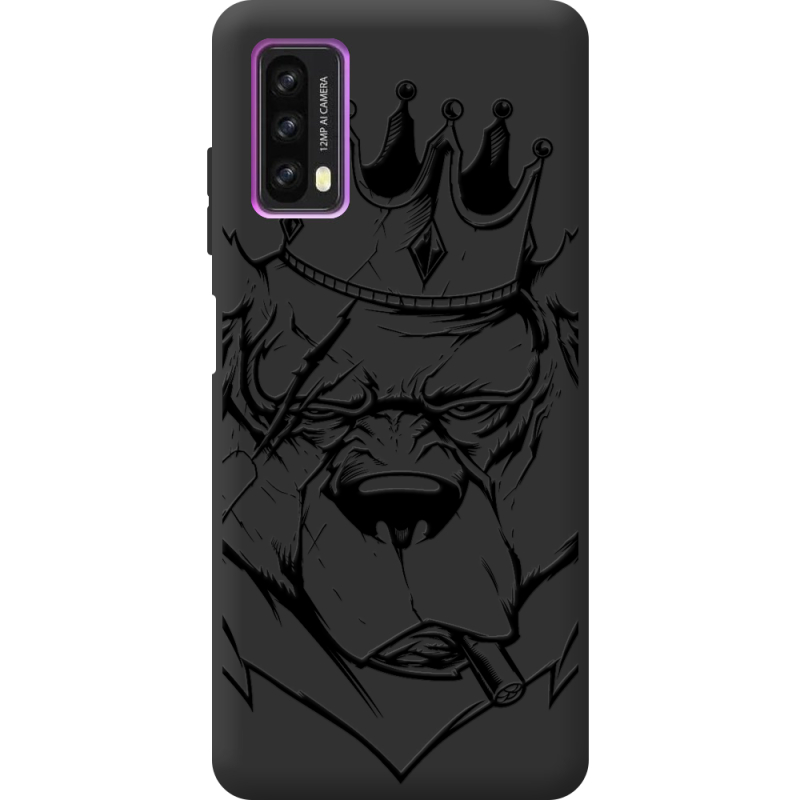 Черный чехол BoxFace Blackview A90 Bear King