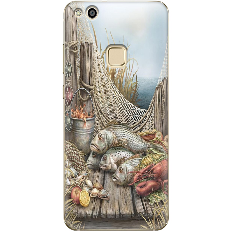 Чехол Uprint Huawei P10 Lite Удачная рыбалка