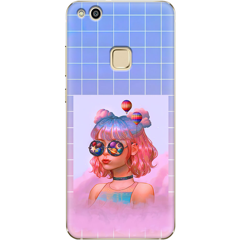 Чехол Uprint Huawei P10 Lite Girl in the Clouds