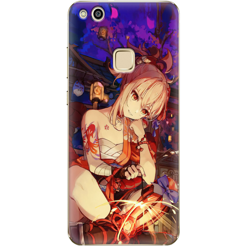 Чехол Uprint Huawei P10 Lite Genshin Ёимия с огоньком