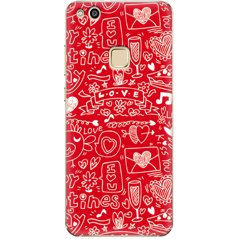Чехол Uprint Huawei P10 Lite Happy Valentines