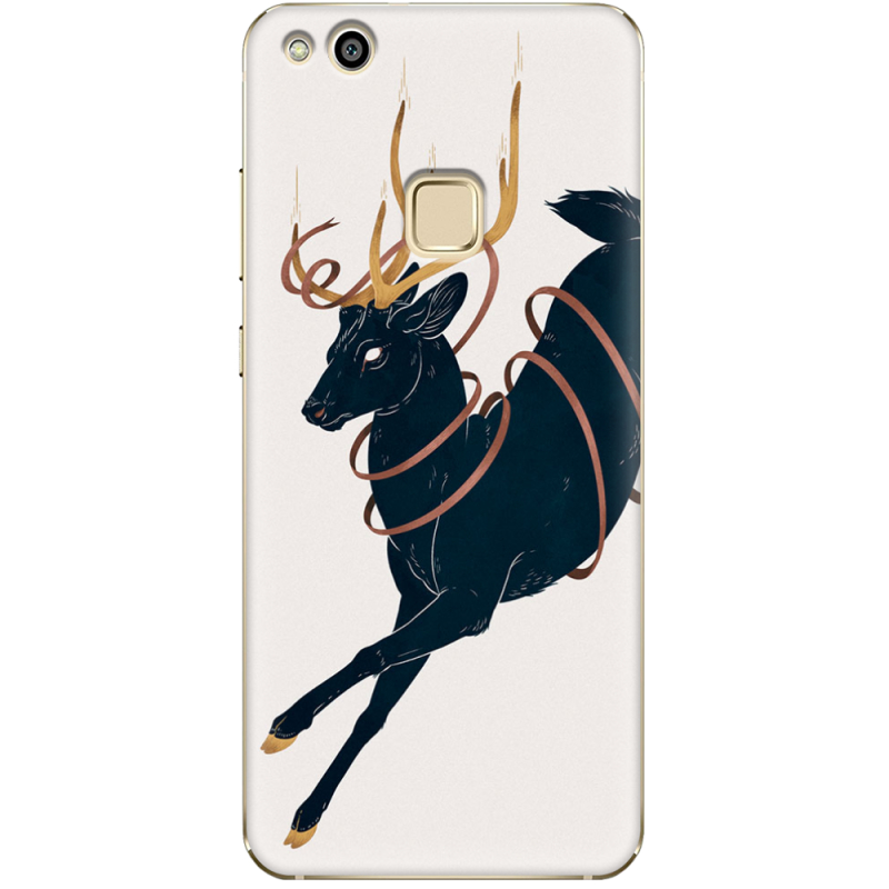 Чехол Uprint Huawei P10 Lite Black Deer