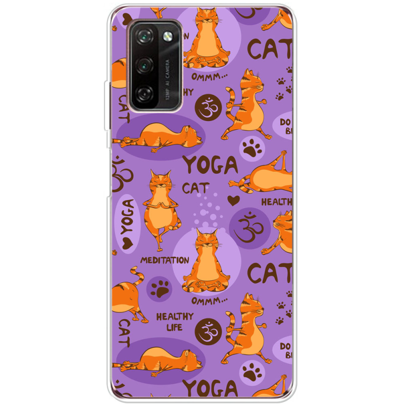 Чехол BoxFace Blackview A100 Yoga Cat