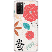 Чехол BoxFace Blackview A100 Line Flowers