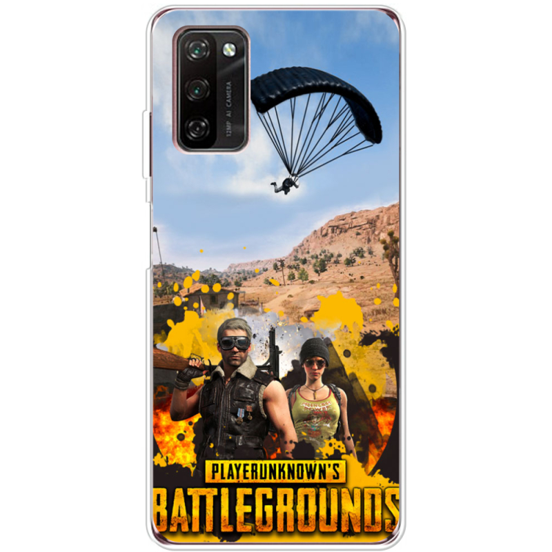 Чехол BoxFace Blackview A100 Pubg parachute