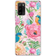 Чехол BoxFace Blackview A100 Birds in Flowers