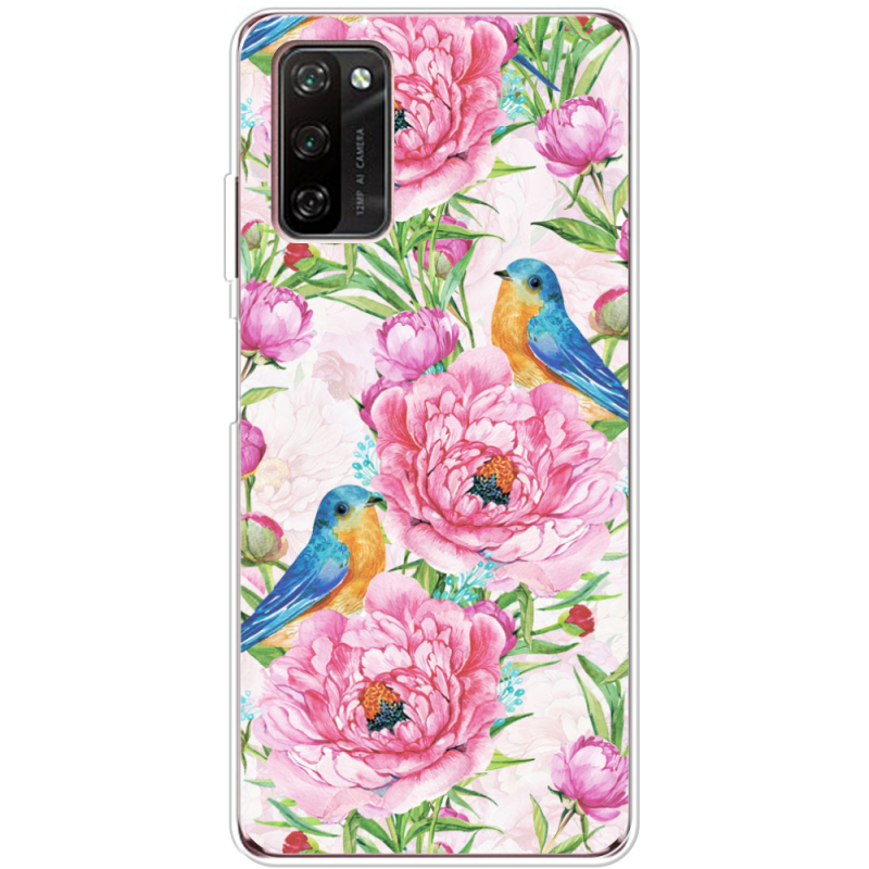 Чехол BoxFace Blackview A100 Birds and Flowers