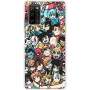 Чехол BoxFace Blackview A100 Anime Stickers