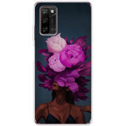 Чехол BoxFace Blackview A100 Exquisite Purple Flowers