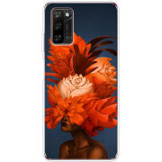 Чехол BoxFace Blackview A100 Exquisite Orange Flowers