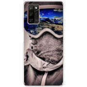 Чехол BoxFace Blackview A100 snowboarder