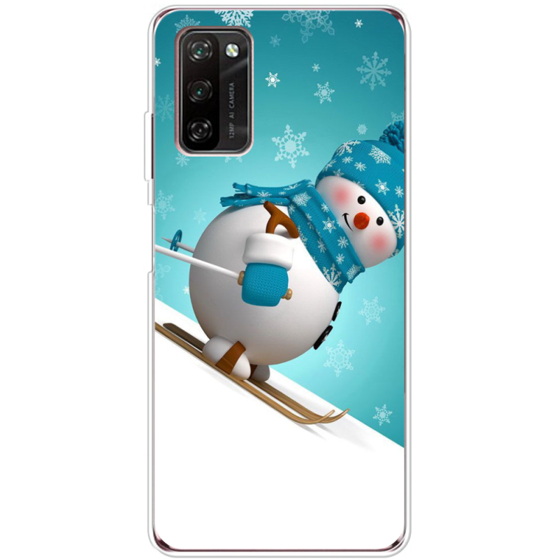 Чехол BoxFace Blackview A100 Skier Snowman