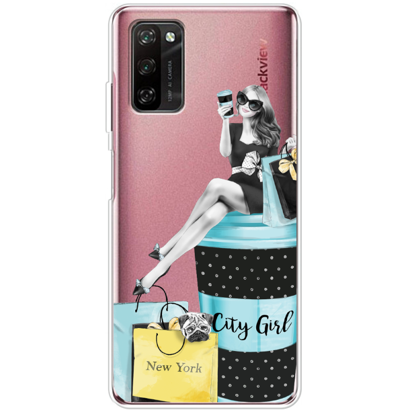 Прозрачный чехол BoxFace Blackview A100 City Girl