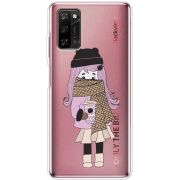 Прозрачный чехол BoxFace Blackview A100 Winter Morning Girl