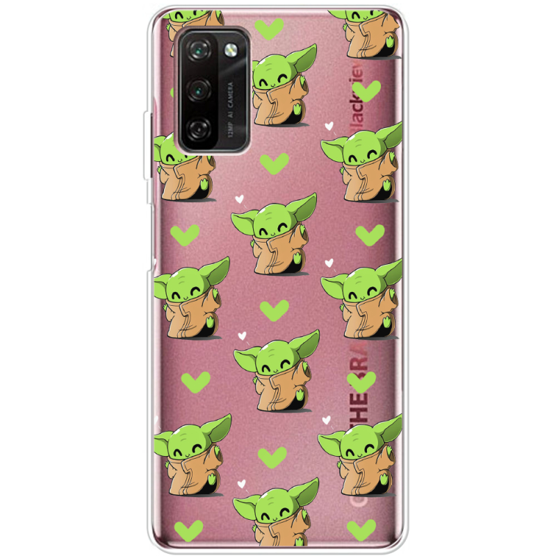 Прозрачный чехол BoxFace Blackview A100 Pattern Baby Yoda