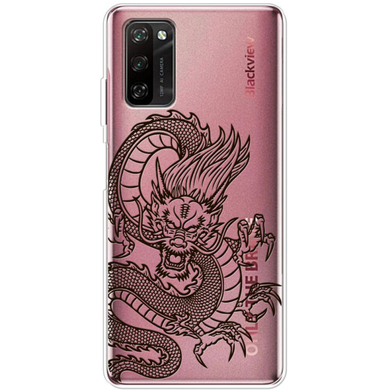 Прозрачный чехол BoxFace Blackview A100 Chinese Dragon