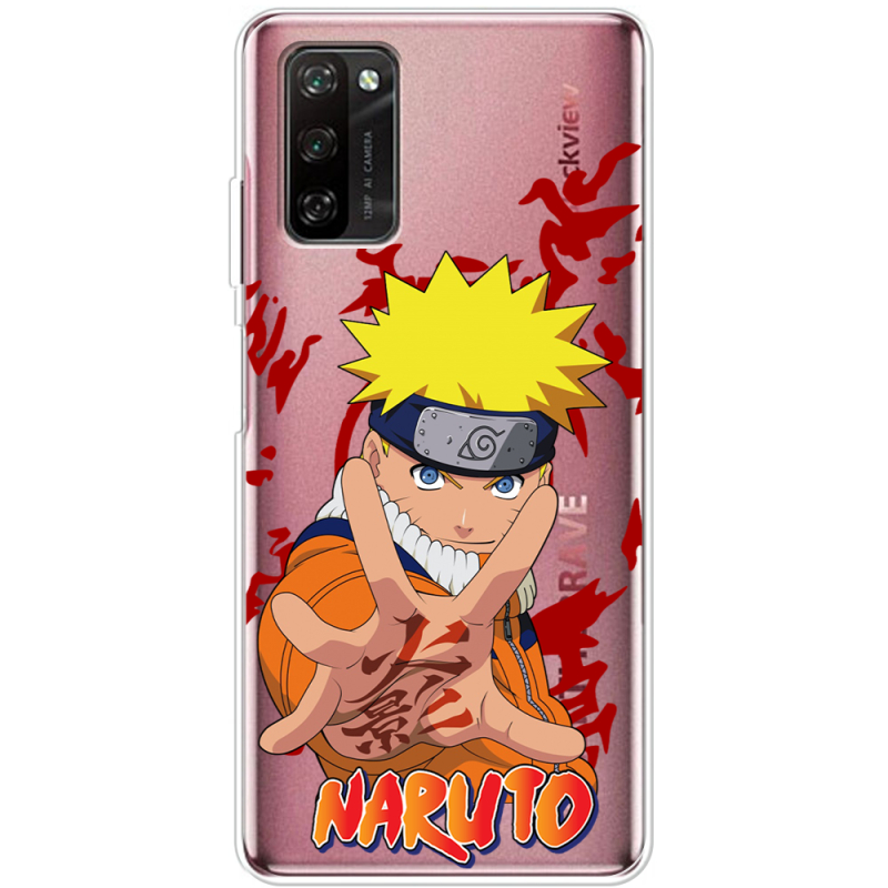 Прозрачный чехол BoxFace Blackview A100 Naruto