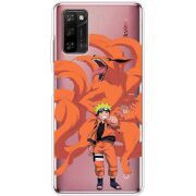 Прозрачный чехол BoxFace Blackview A100 Naruto and Kurama