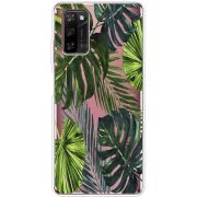 Прозрачный чехол BoxFace Blackview A100 Palm Tree