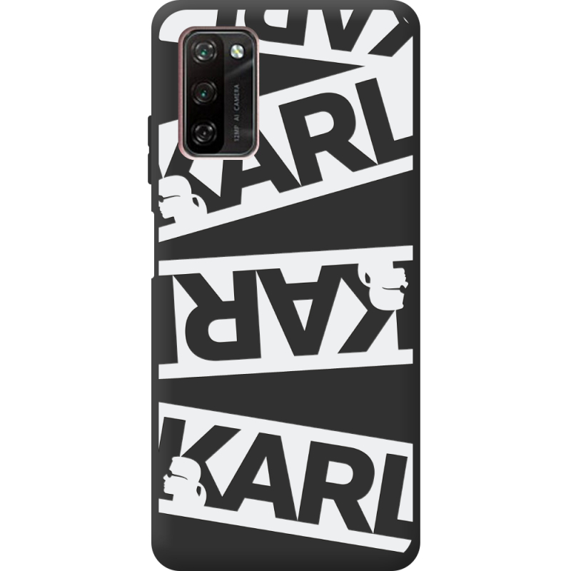 Черный чехол BoxFace Blackview A100 White Karl