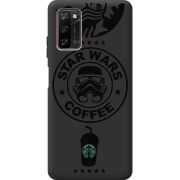 Черный чехол BoxFace Blackview A100 Dark Coffee