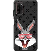 Черный чехол BoxFace Blackview A100 looney bunny