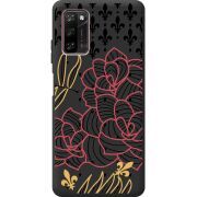 Черный чехол BoxFace Blackview A100 FranceFlowers