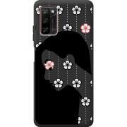 Черный чехол BoxFace Blackview A100 Flower Hair