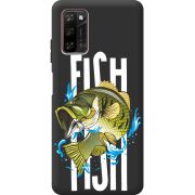 Черный чехол BoxFace Blackview A100 Fish