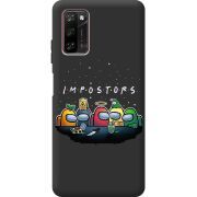 Черный чехол BoxFace Blackview A100 Among Us Impostors