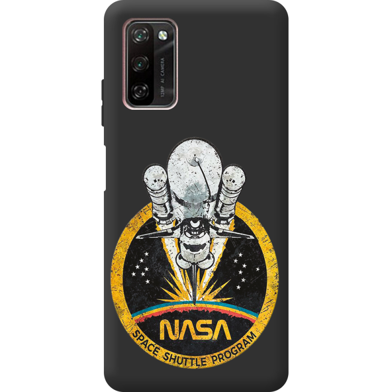 Черный чехол BoxFace Blackview A100 NASA Spaceship