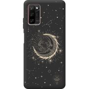 Черный чехол BoxFace Blackview A100 Moon