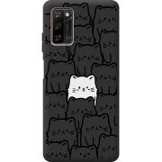 Черный чехол BoxFace Blackview A100 