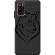 Черный чехол BoxFace Blackview A100 Wolf