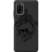 Черный чехол BoxFace Blackview A100 