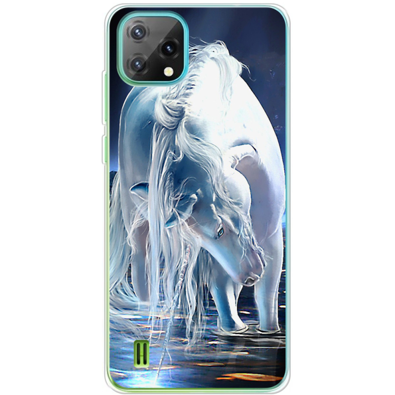 Чехол BoxFace Blackview A55 White Horse