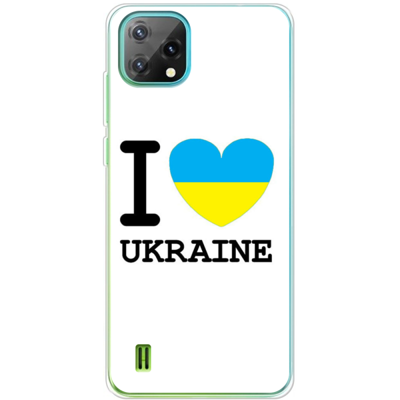 Чехол BoxFace Blackview A55 I love Ukraine