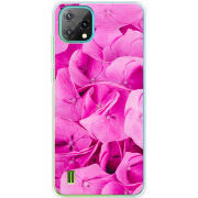 Чехол BoxFace Blackview A55 Pink Flowers