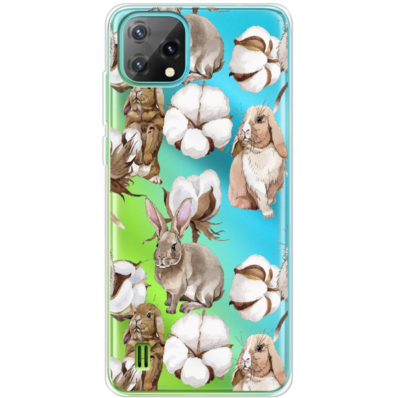 Прозрачный чехол BoxFace Blackview A55 Cotton and Rabbits