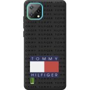 Черный чехол BoxFace Blackview A55 Tommy Print