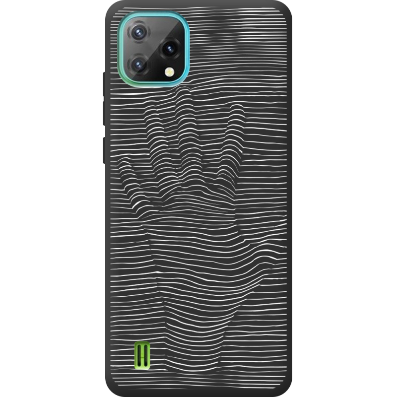 Черный чехол BoxFace Blackview A55 Optical Hand