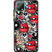 Черный чехол BoxFace Blackview A55 Rock Graffiti